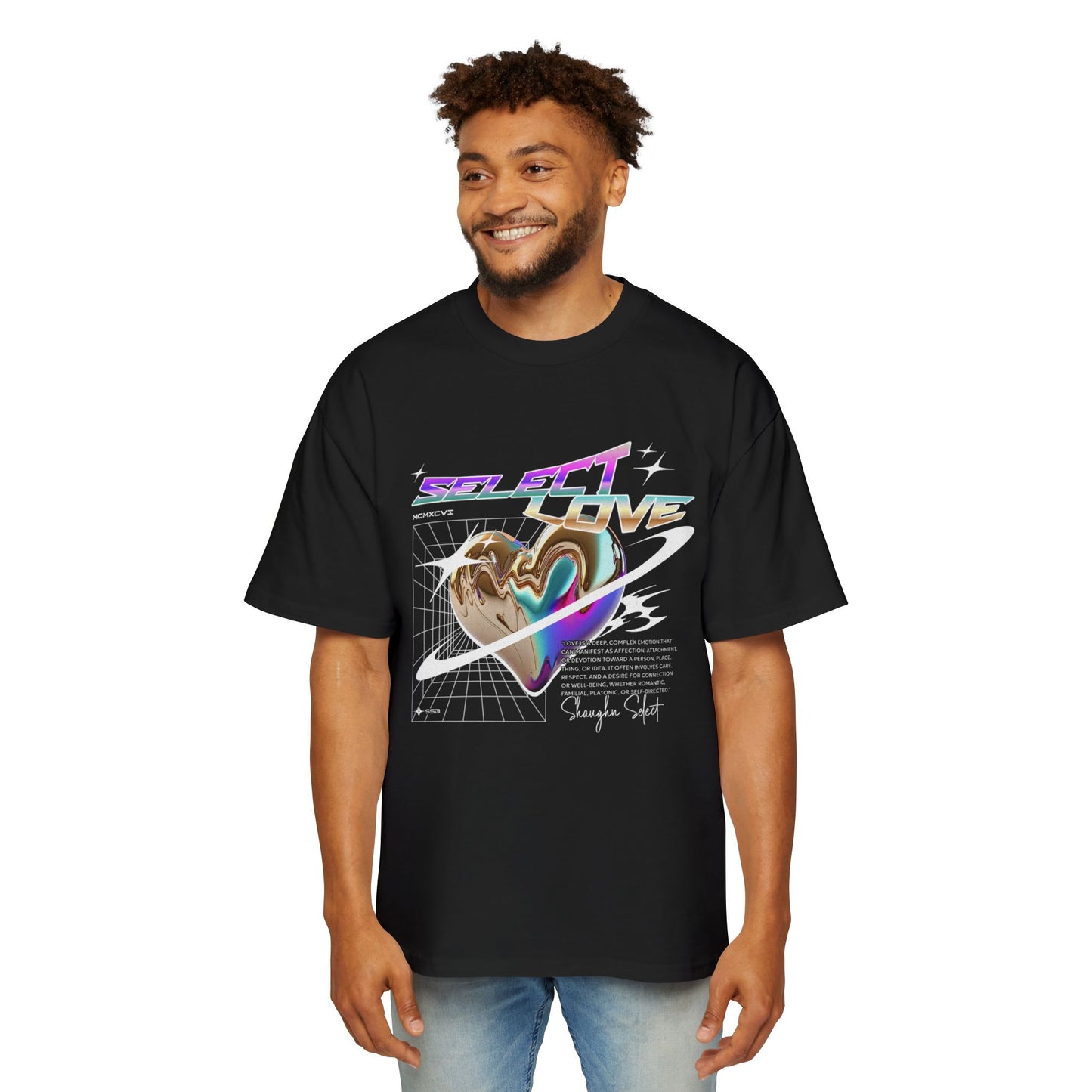 Men's Select Love Heavy Oversized Tee BY SSB