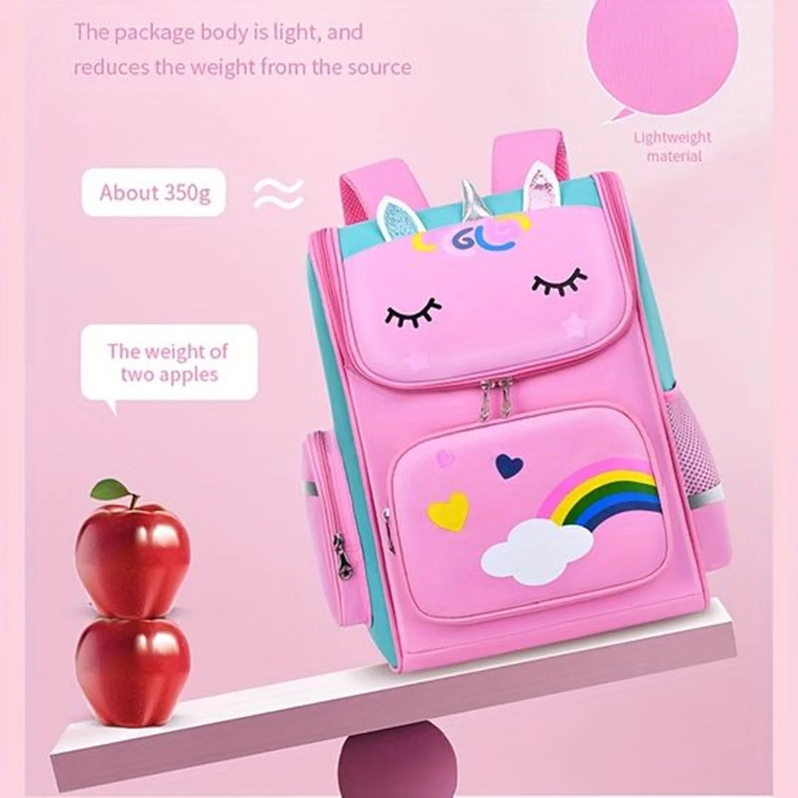 Pink School Backpack