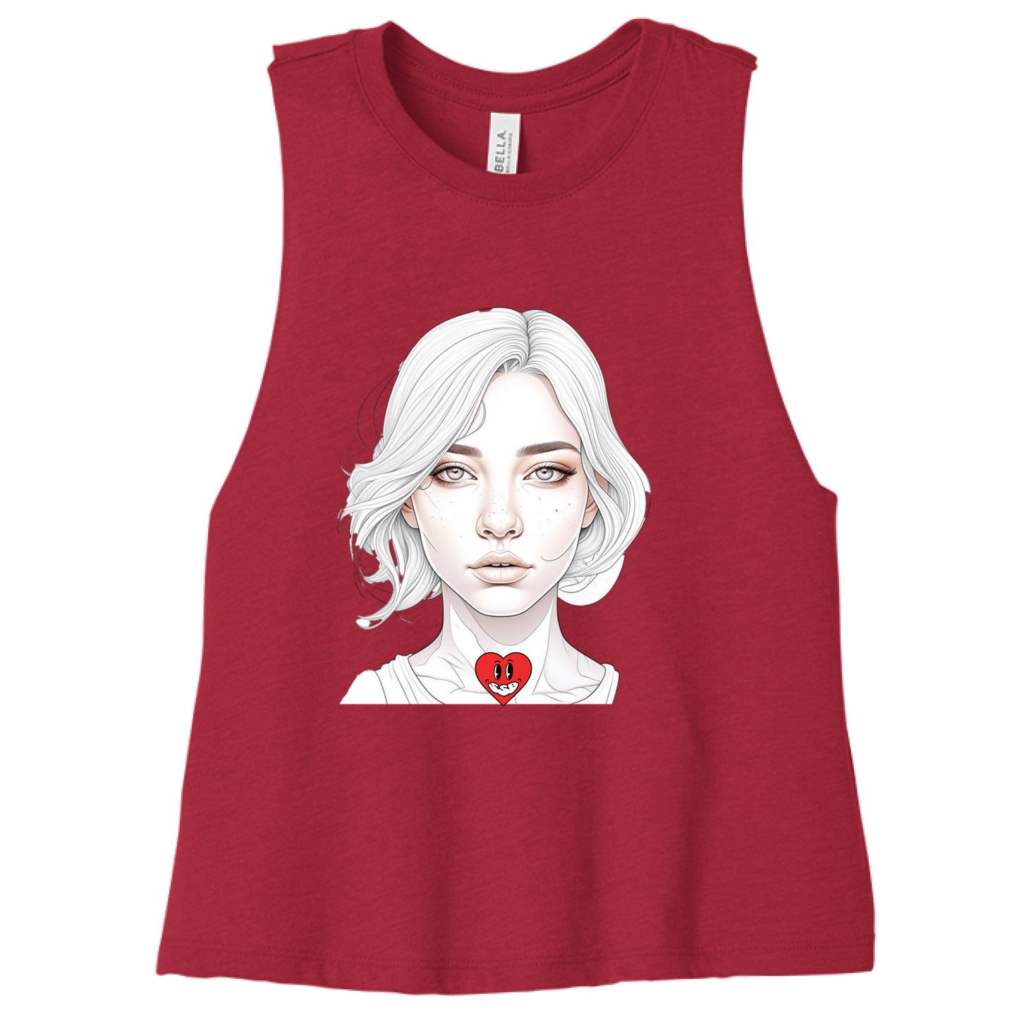 Heather Red - FRONT