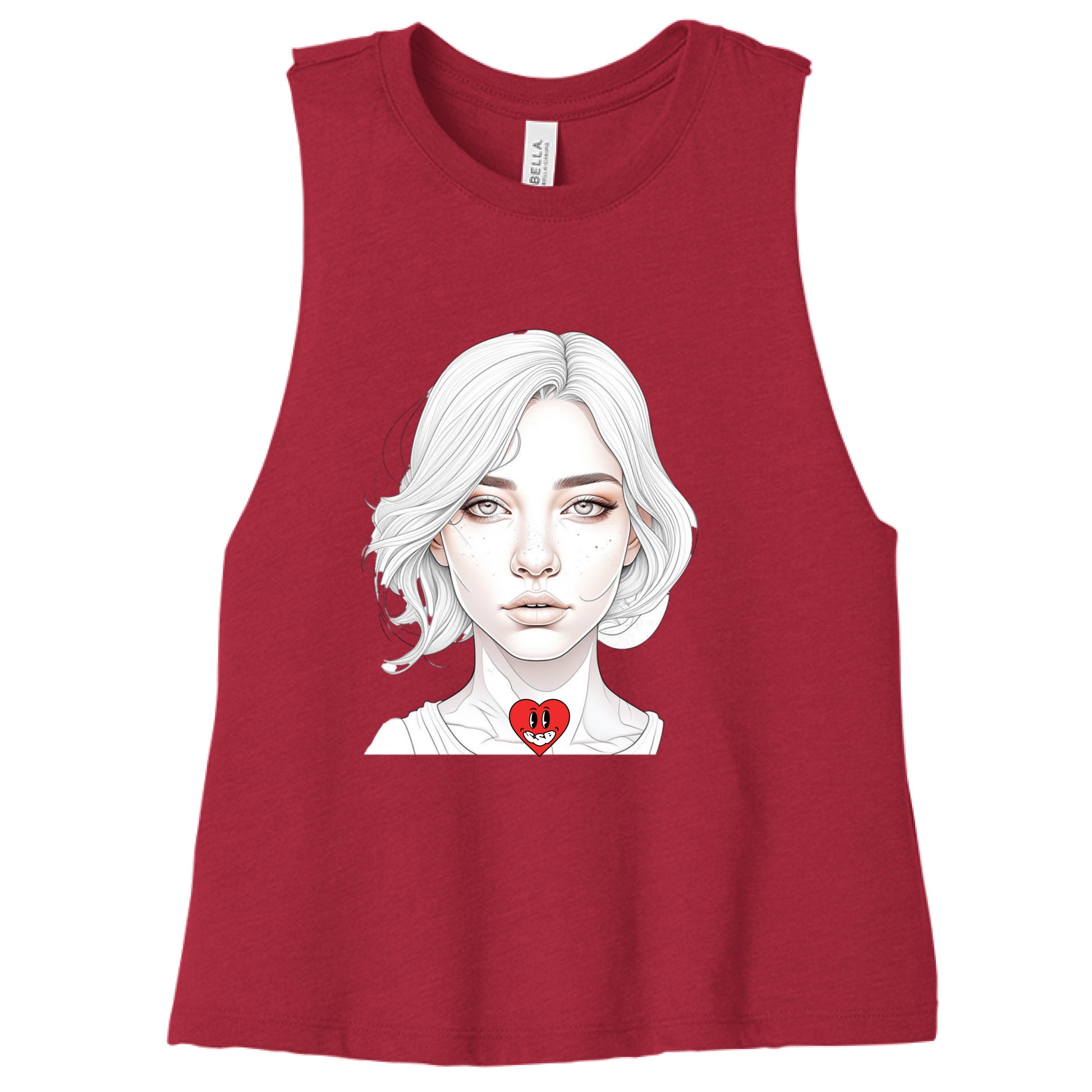 Heather Red - FRONT