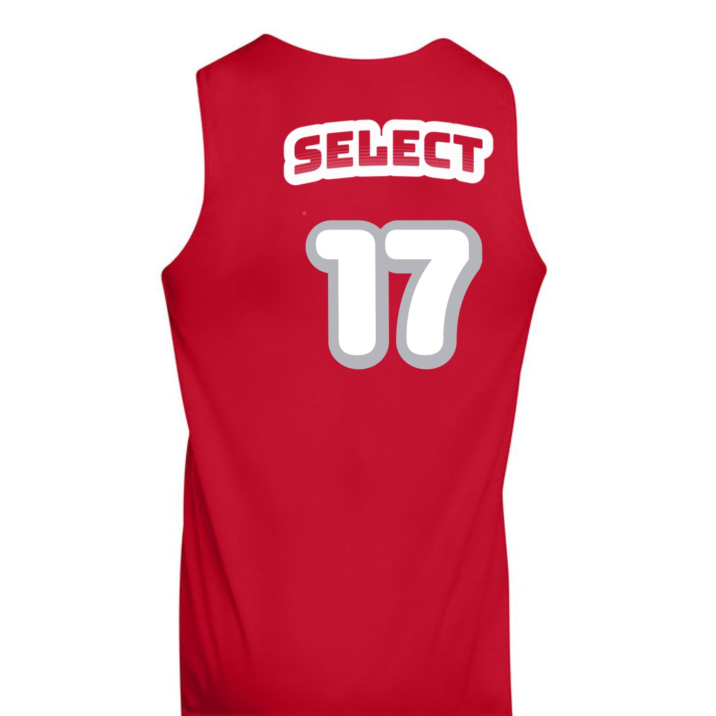 RED/ WHITE - BACK