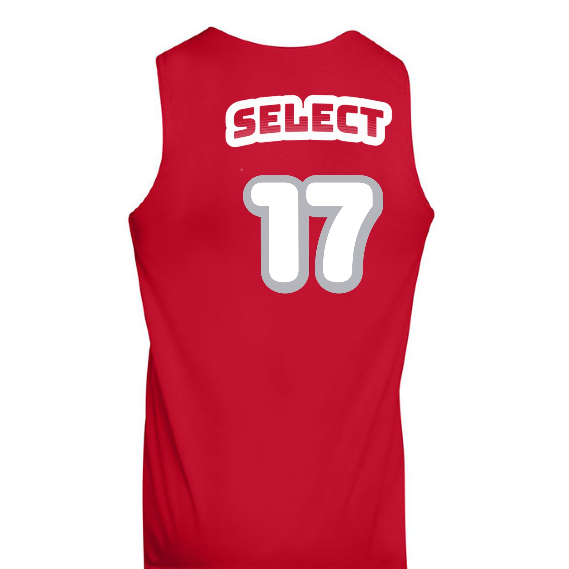 RED/ WHITE - BACK
