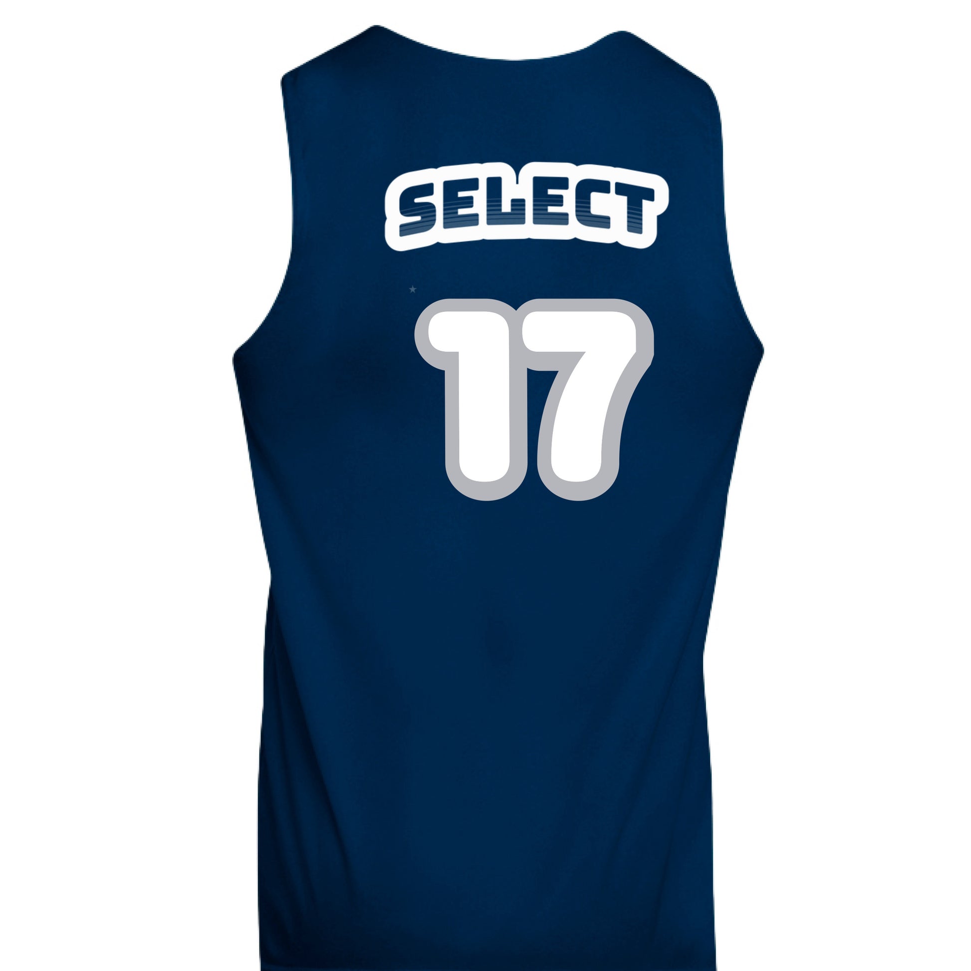 NAVY/ WHITE - BACK