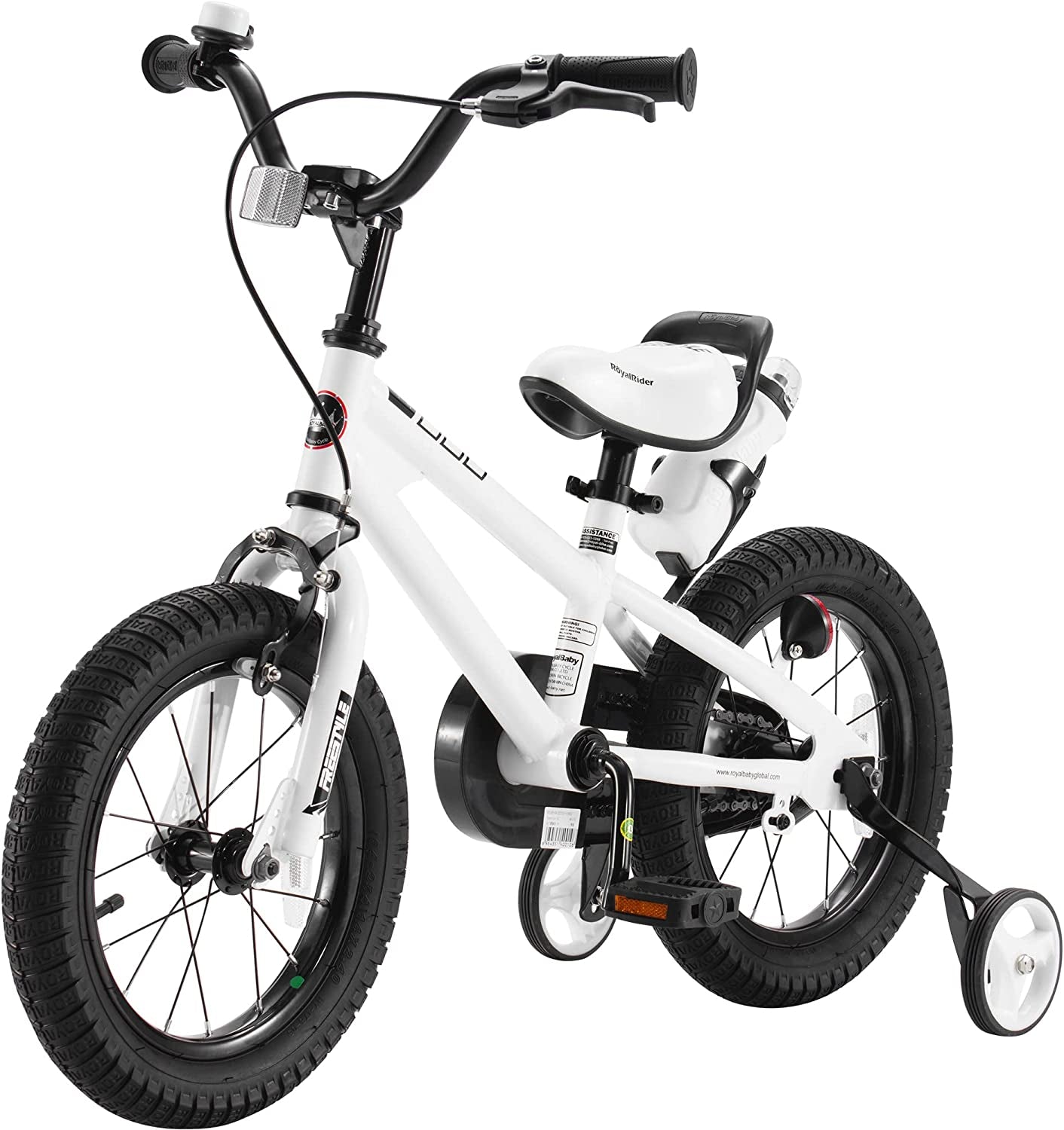 Freestyle Kids Bike 12 14 16 18 Inch Bicycle for Boys Girls Ages 3-9 Years, Multiple Colors