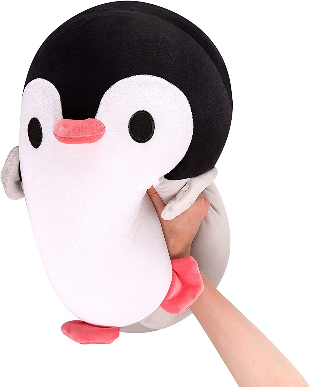 Plush Penguin, Animal Plush Toy, Kawaii Stuffed Animal, Cute Plush Pillow, Cute Cushion, Great for Autism, Concentration, Stress Relief, 12 Inches